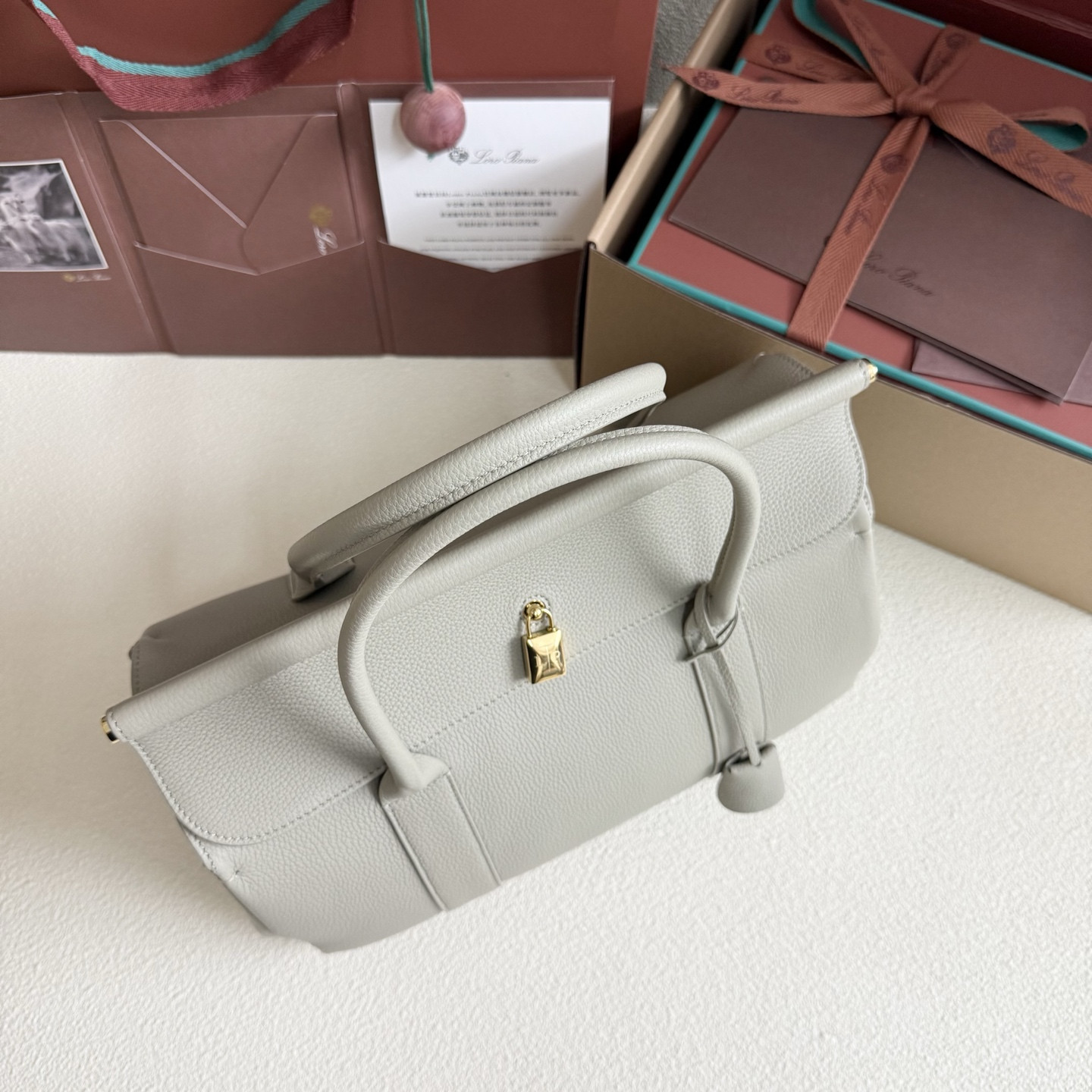 Loro Piana Loom L32 Calfskin 33x23x18cm