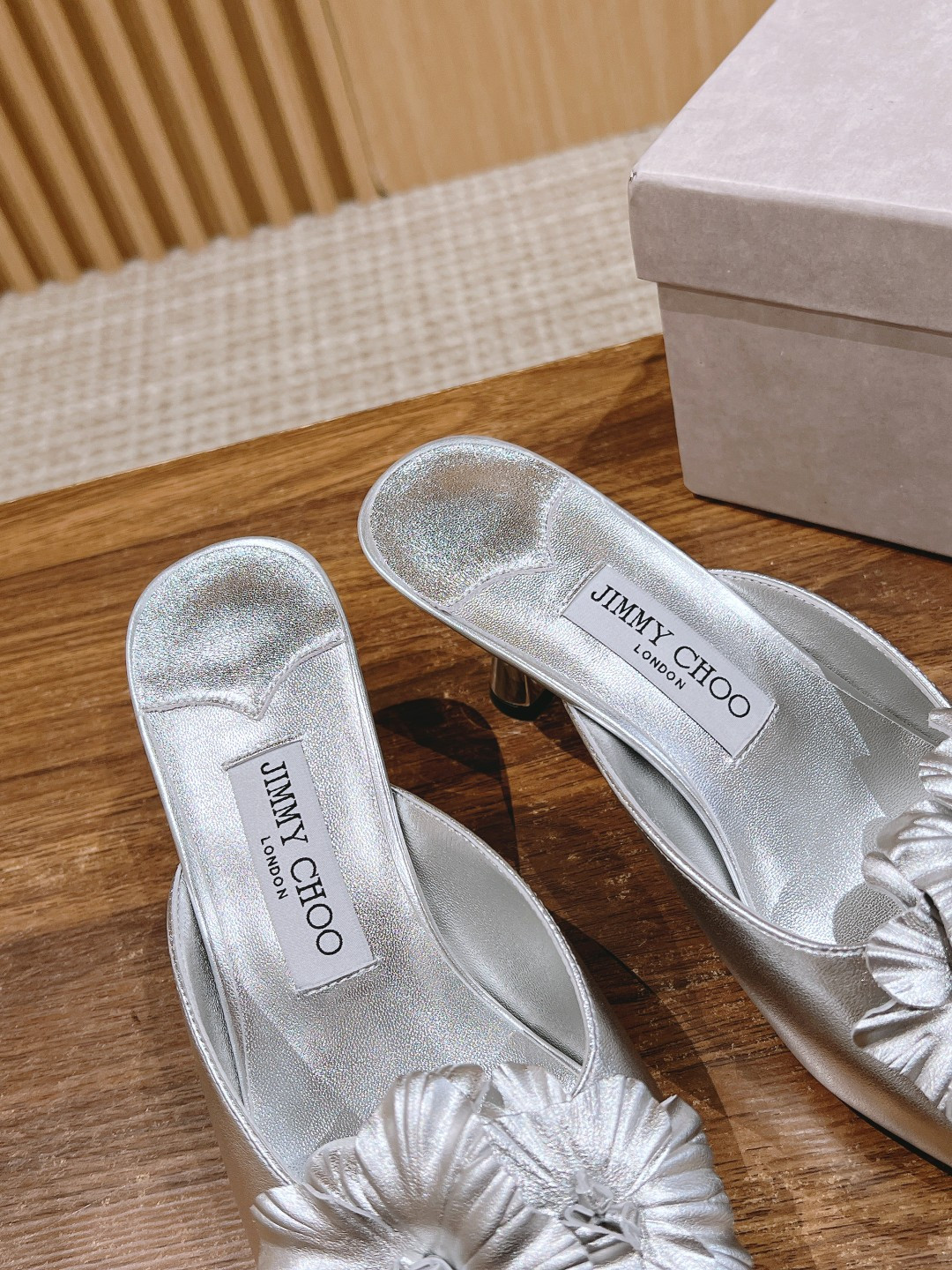 UA Jimmy Choo Slides 6.5cm