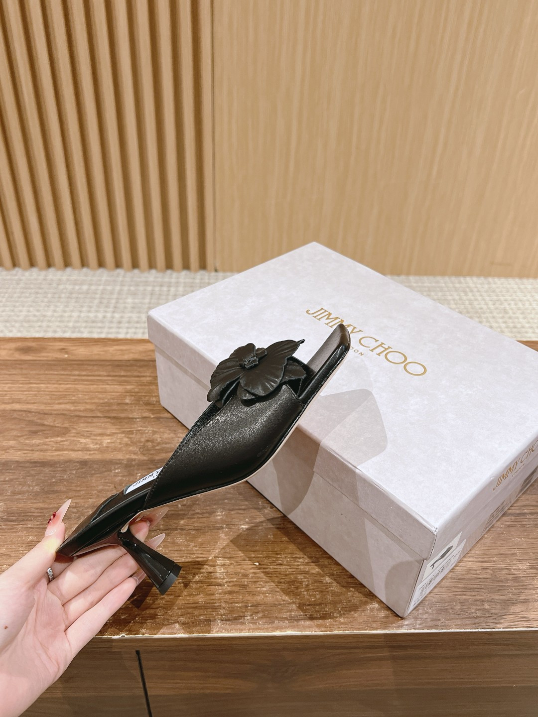 UA Jimmy Choo Slides 6.5cm