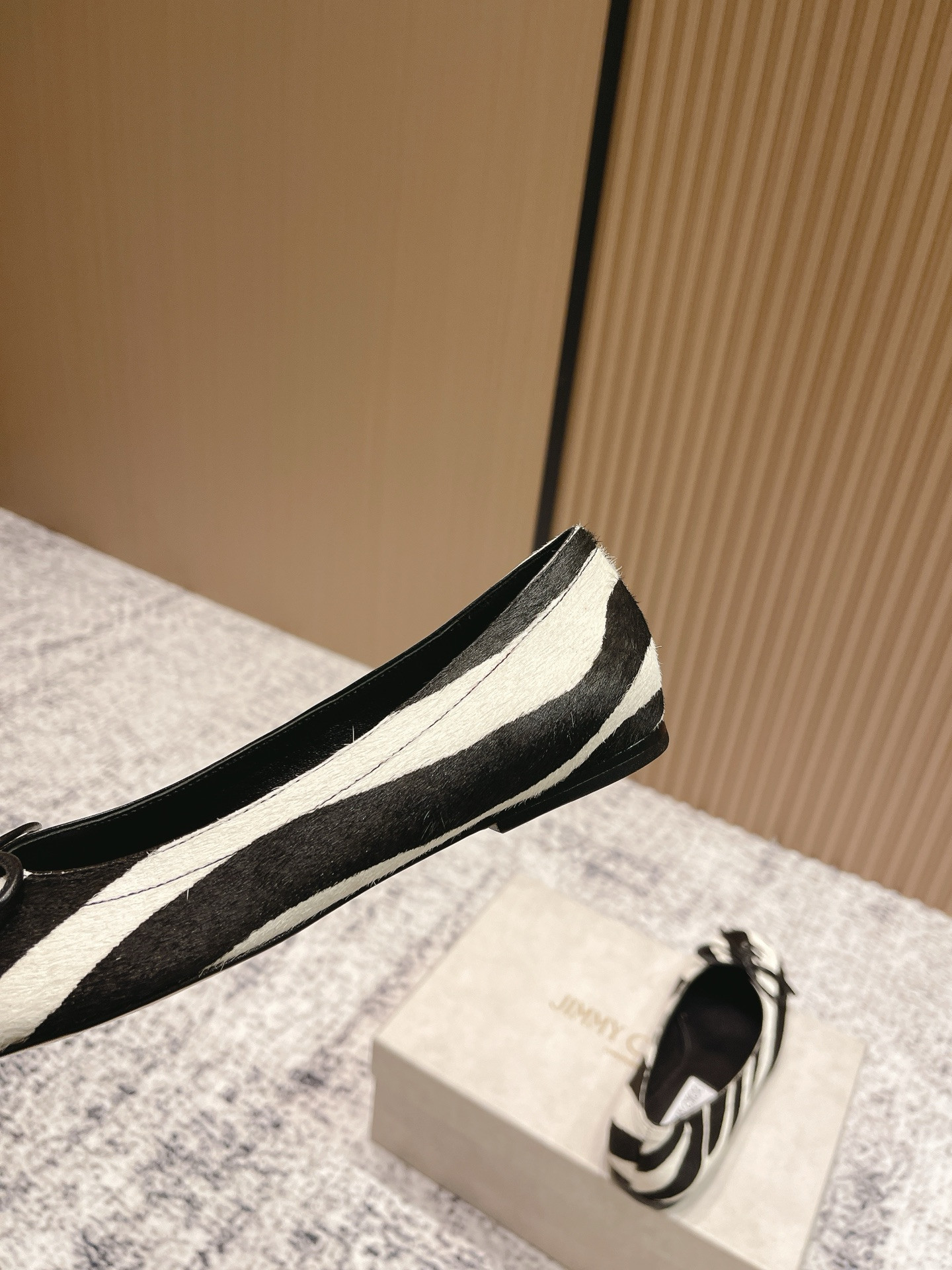 UA Jimmy Choo Scarlett Ballerina Flats