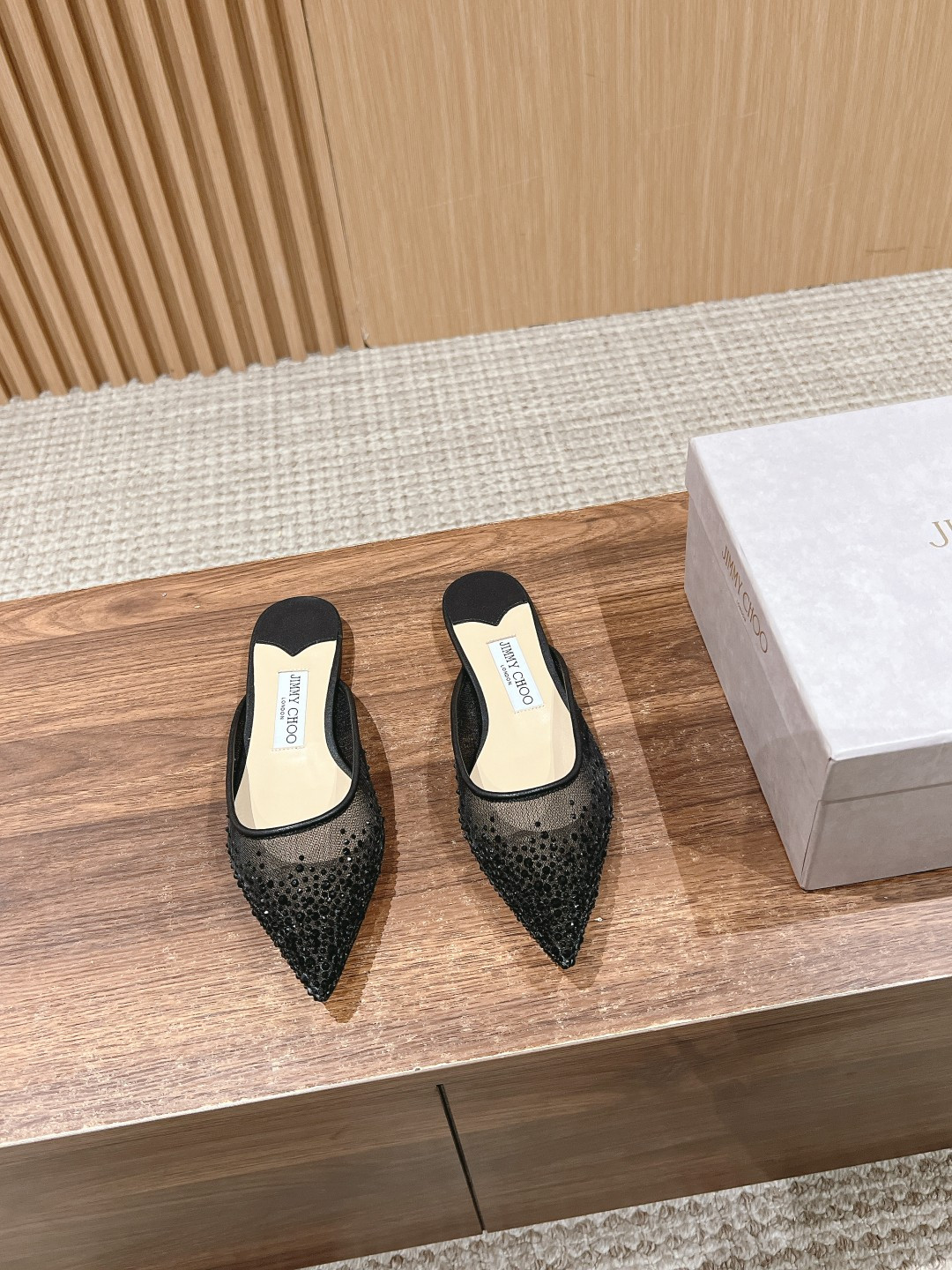 UA Jimmy Choo Vivi Mules