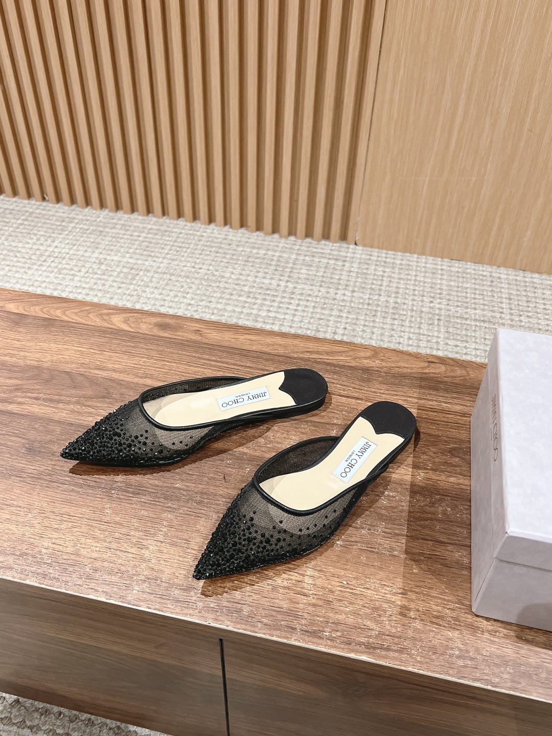 UA Jimmy Choo Vivi Mules