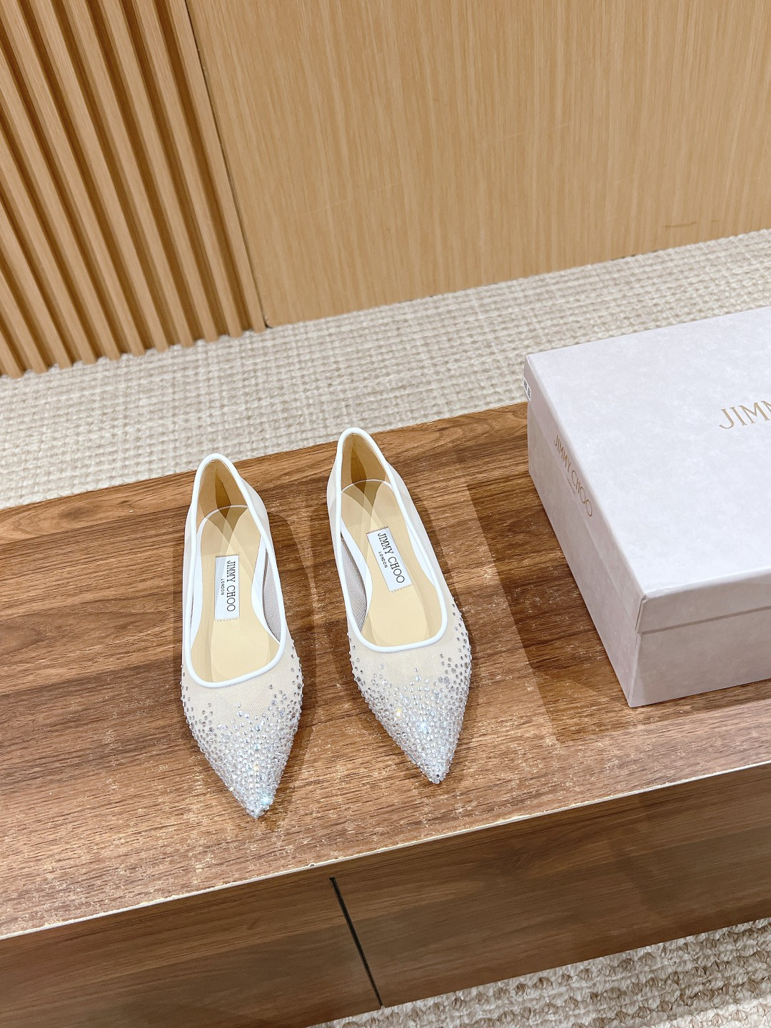 UA Jimmy Choo Flat Shoes