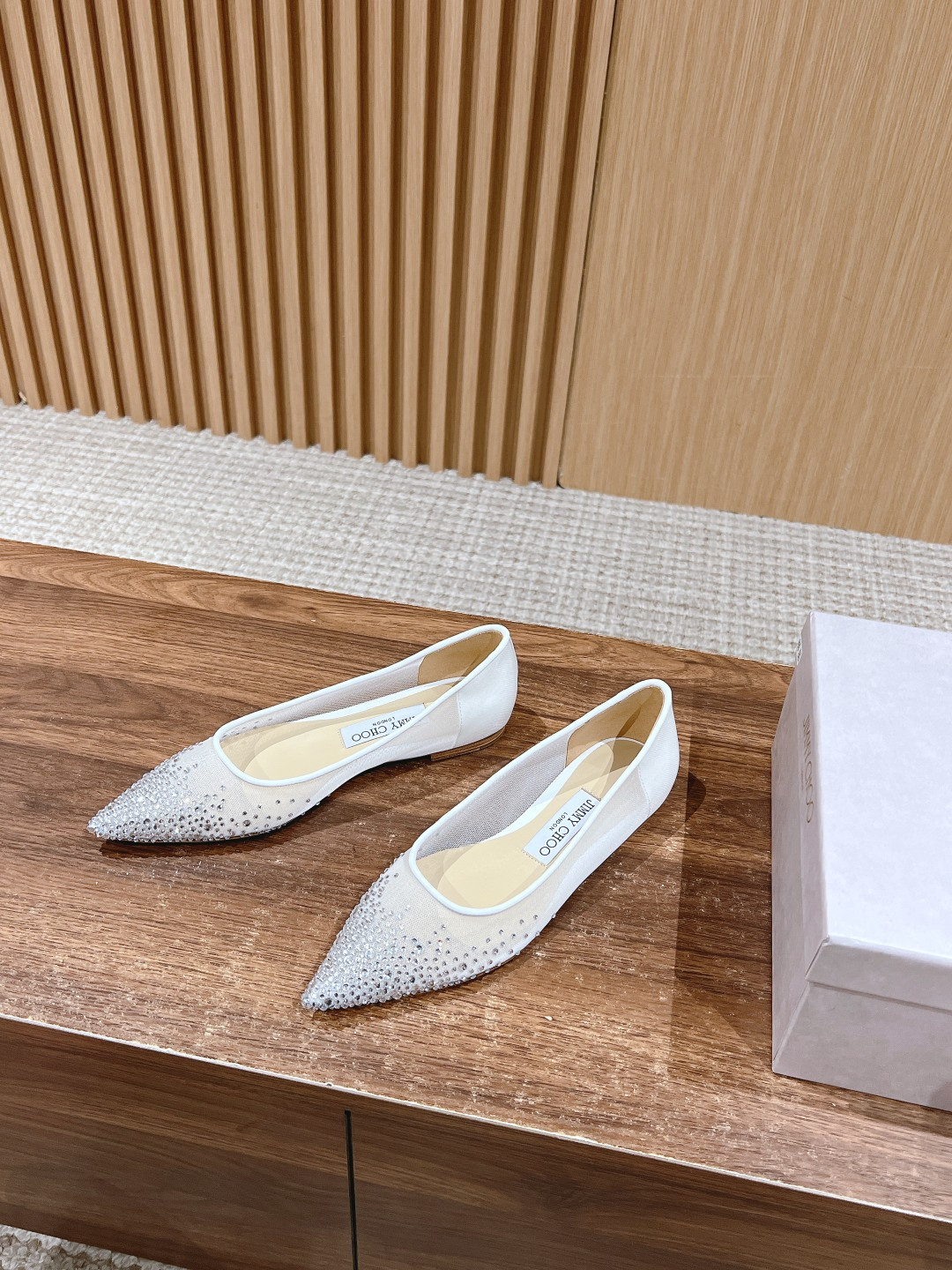 UA Jimmy Choo Flat Shoes