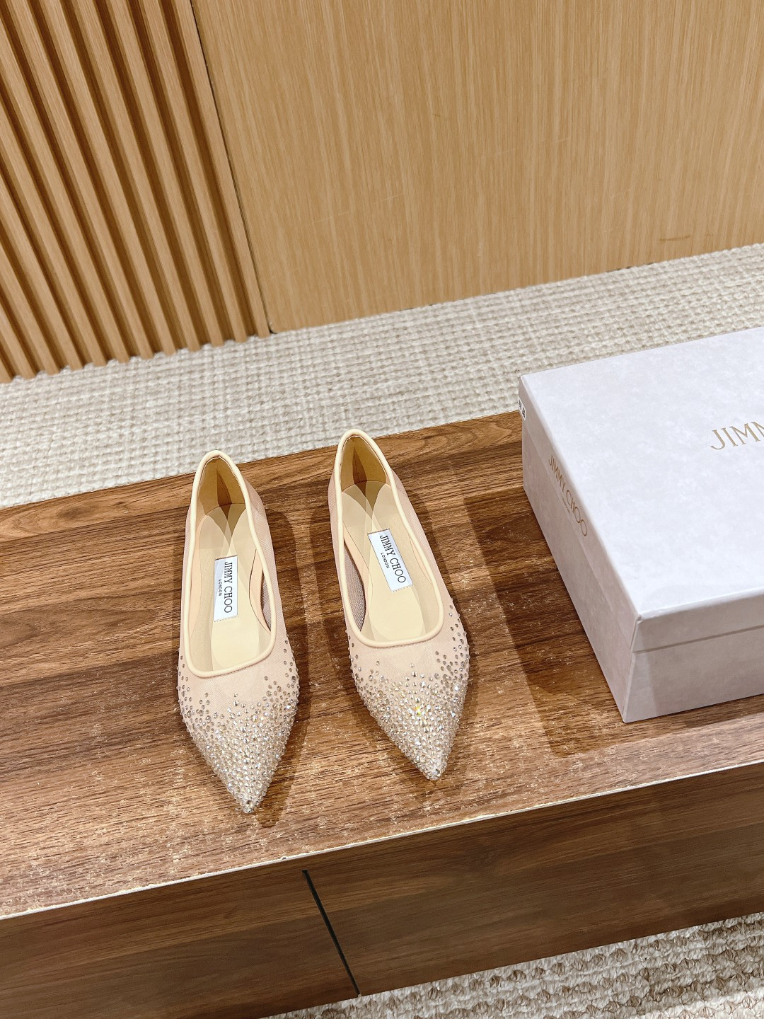 UA Jimmy Choo Flat Shoes