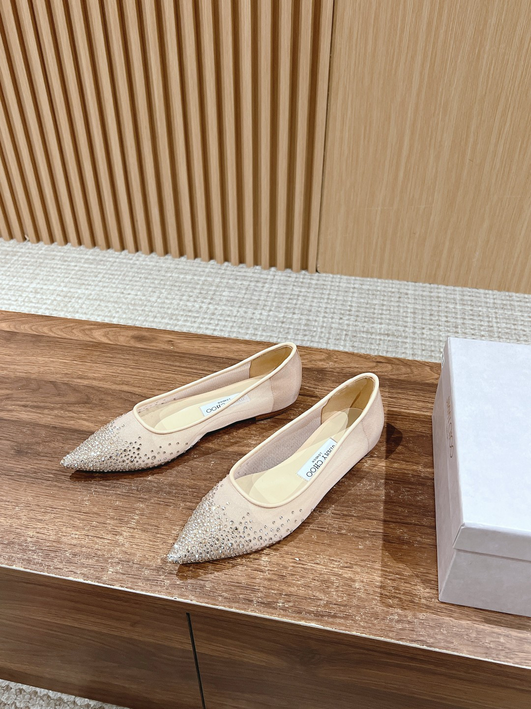 UA Jimmy Choo Flat Shoes