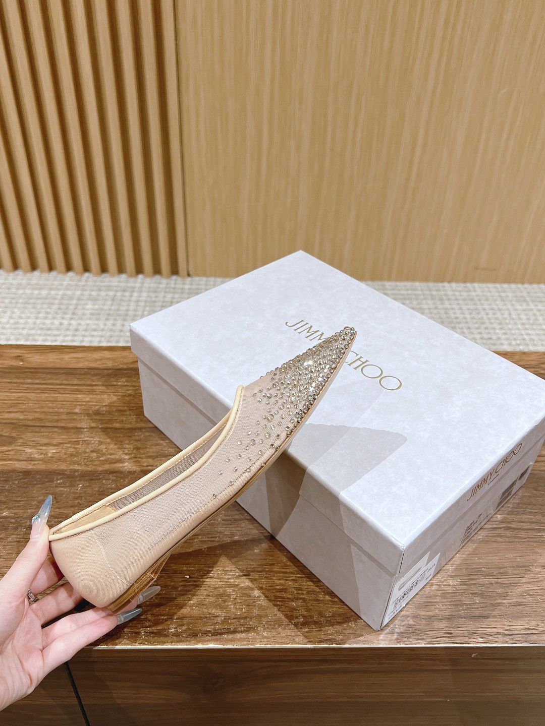 UA Jimmy Choo Flat Shoes