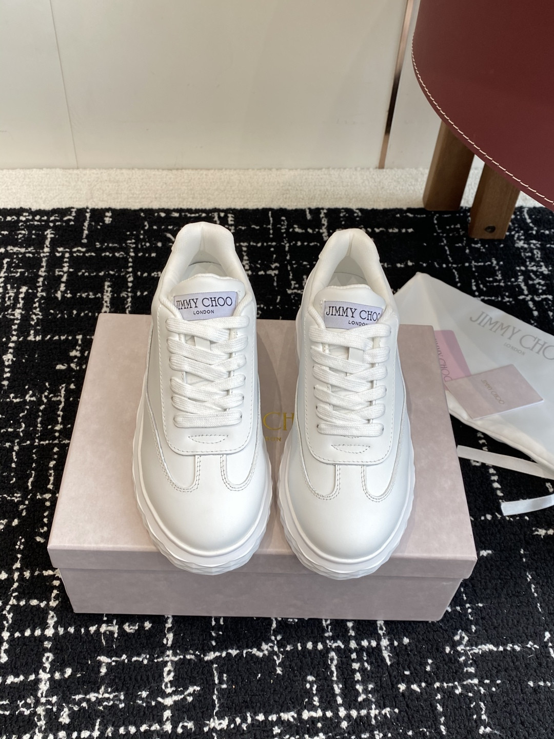 UA Jimmy Choo Diamond Light Maxi F Sneakers