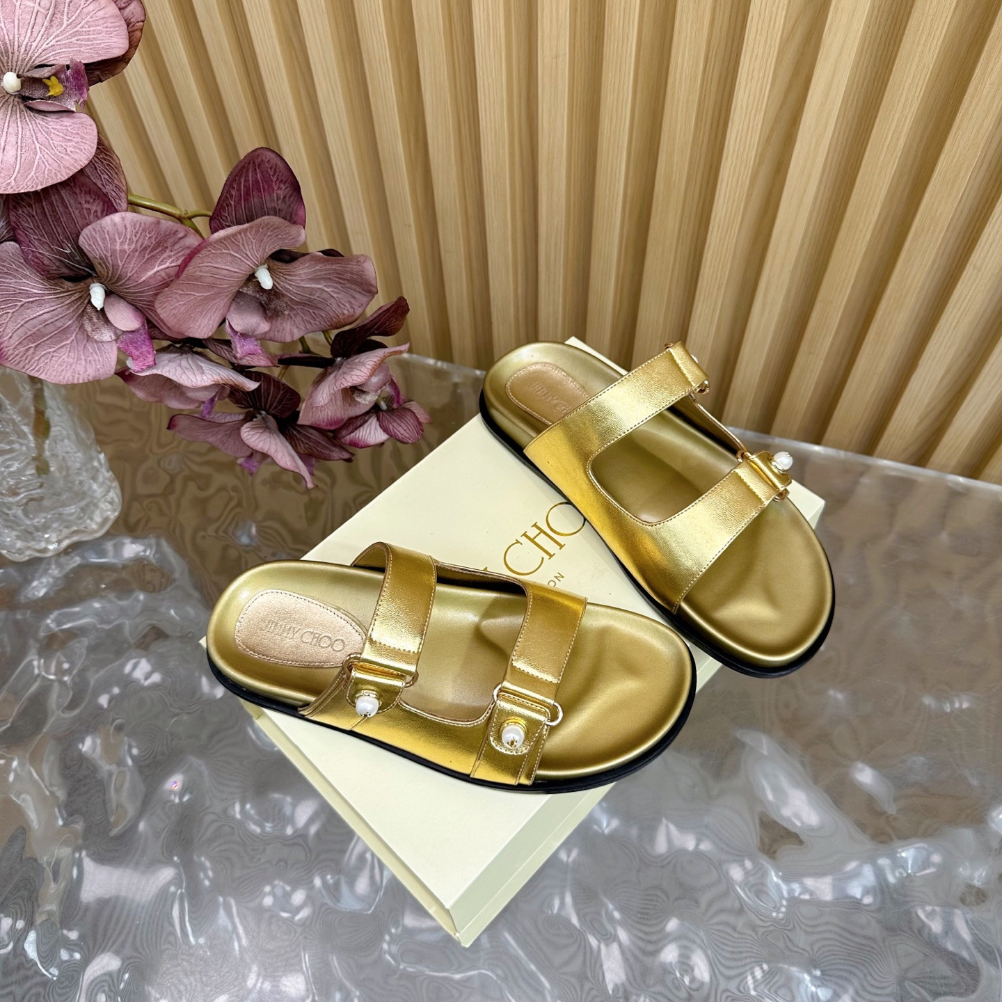 UA Jimmy Choo Slides