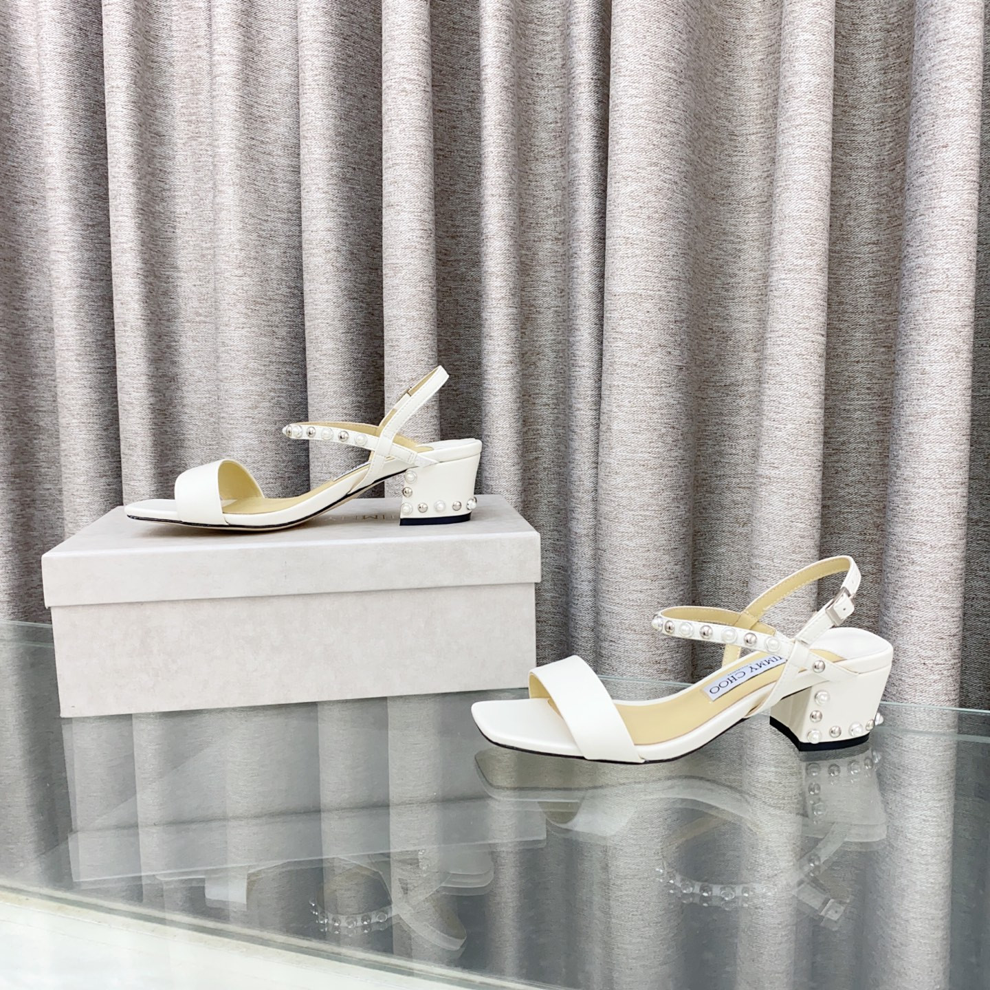 UA Jimmy Choo Sandals 4.5cm