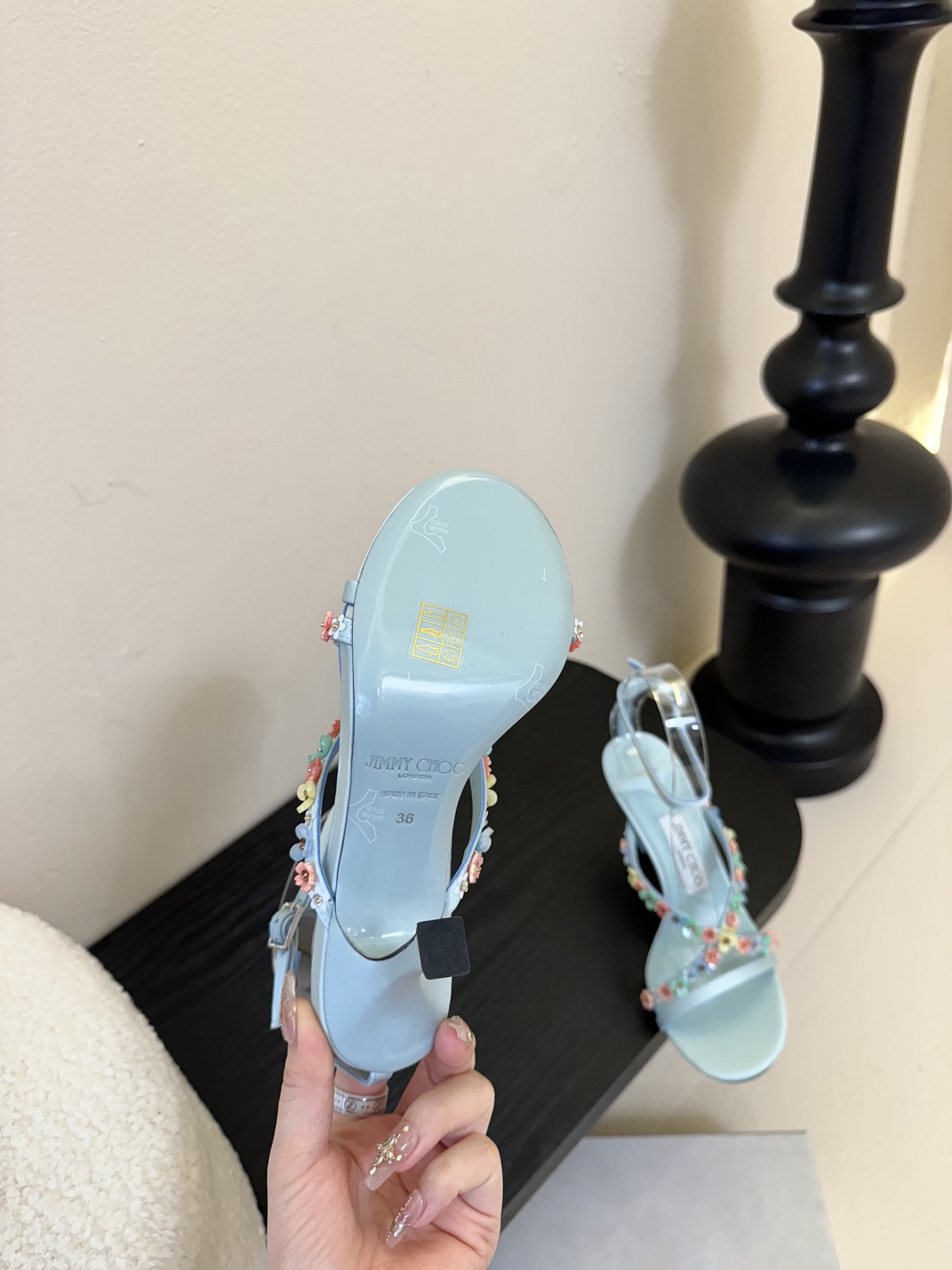 UA Jimmy Choo Blanche Sandals 9cm
