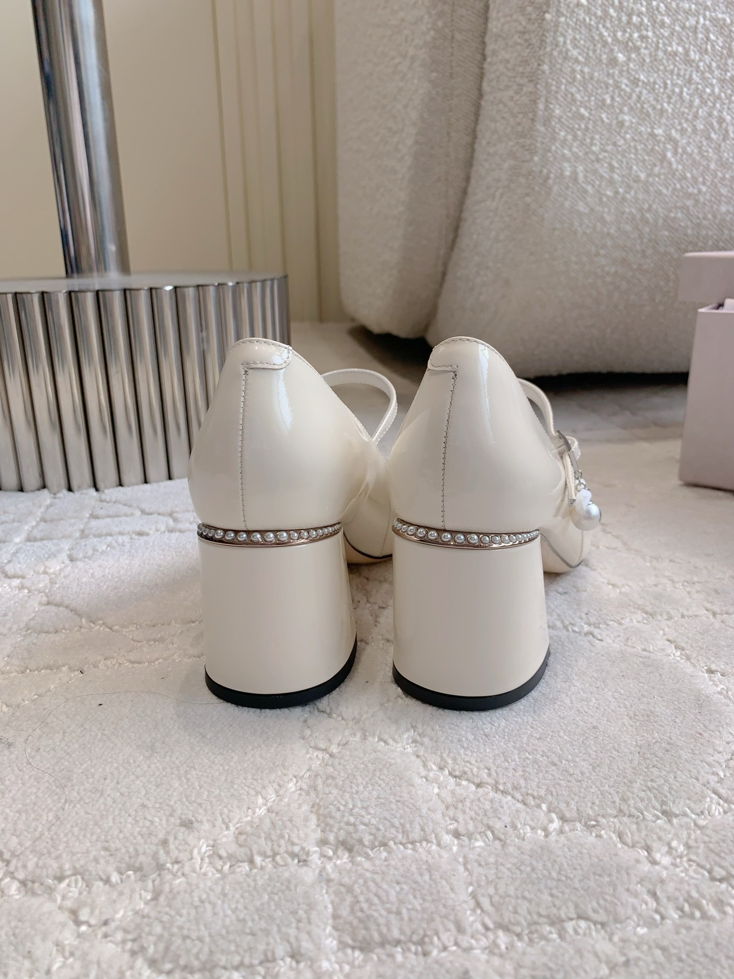 UA Jimmy Choo Wave Mary Jane 7cm