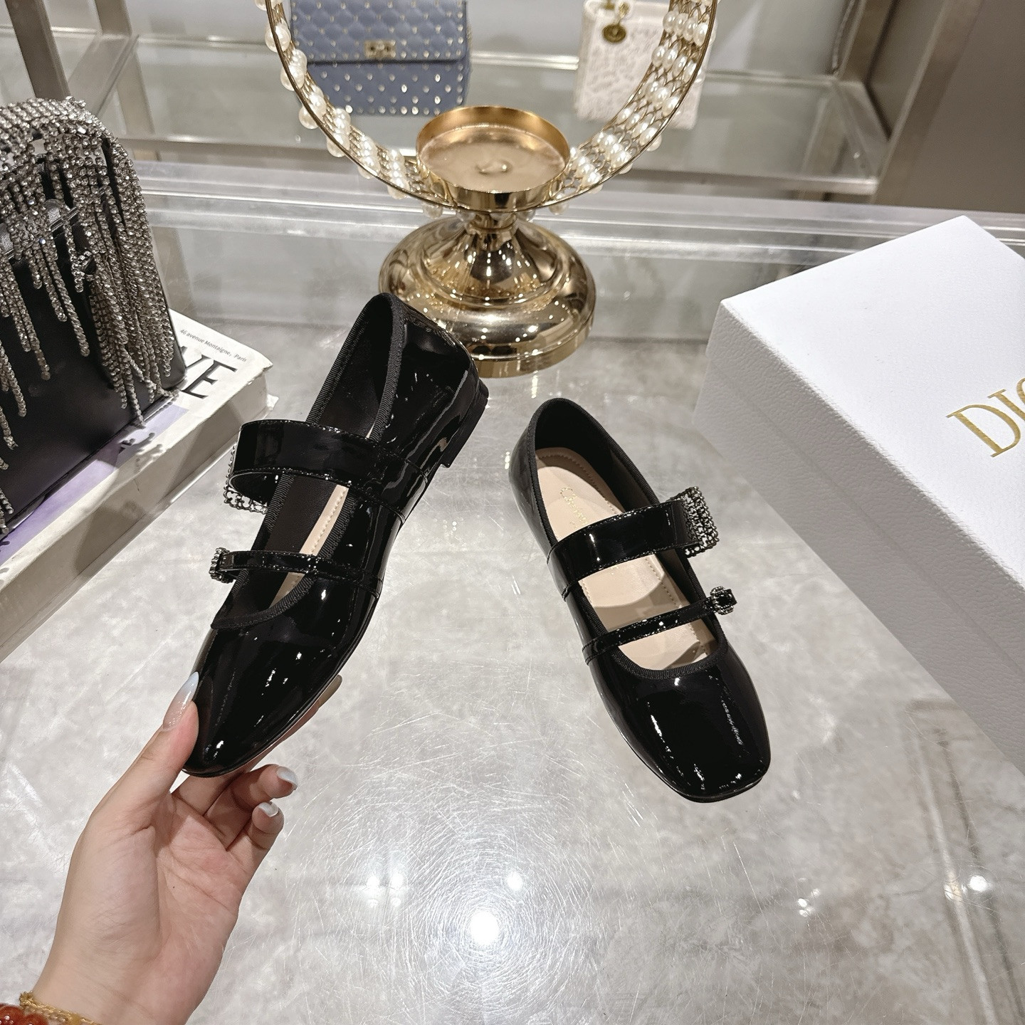 UA Dior D-Romance Ballet Flat