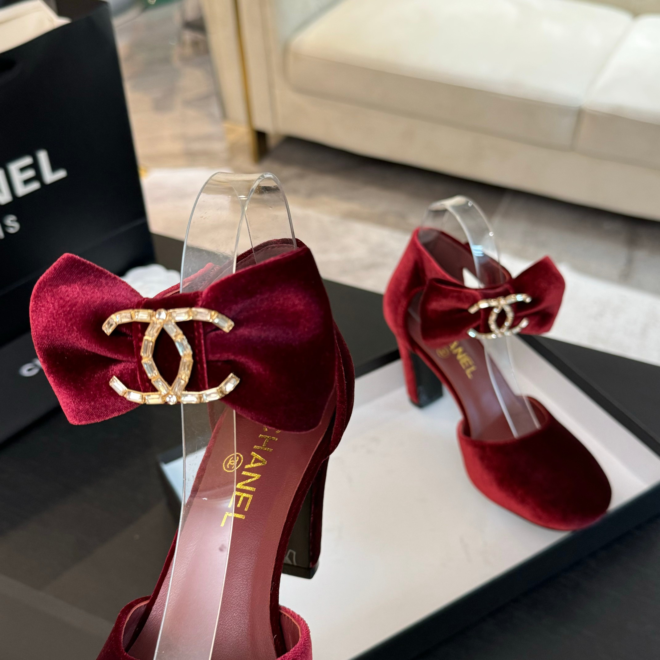 UA Chanel Mary Janes